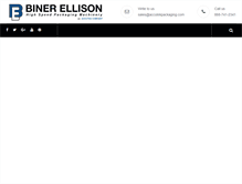 Tablet Screenshot of binerellison.com